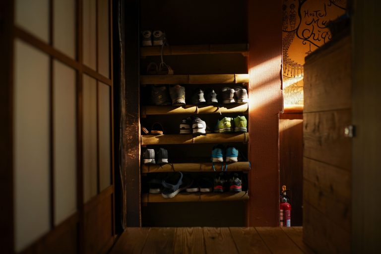 Rangement chaussures organise style Kyoto