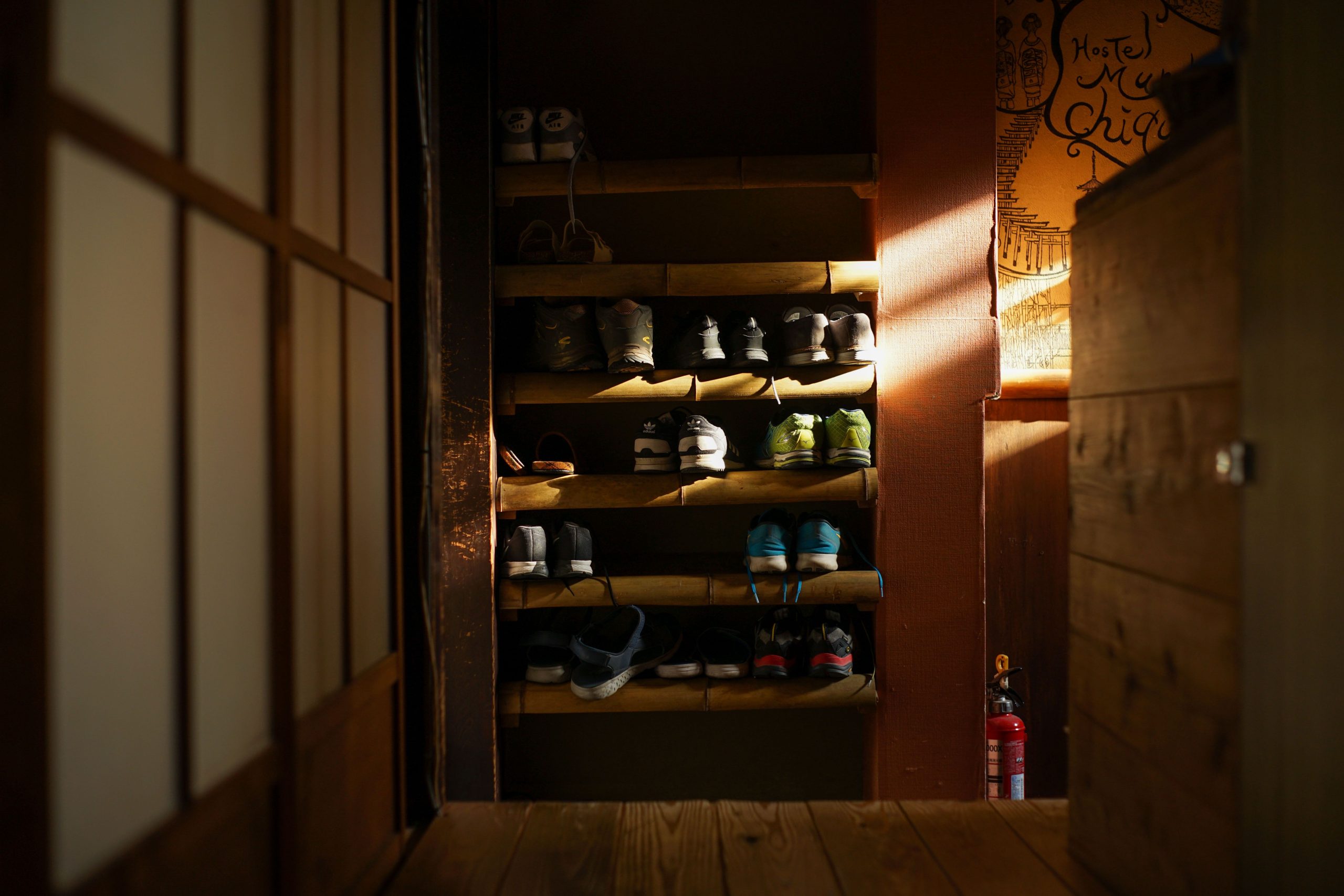 Rangement chaussures organise style Kyoto